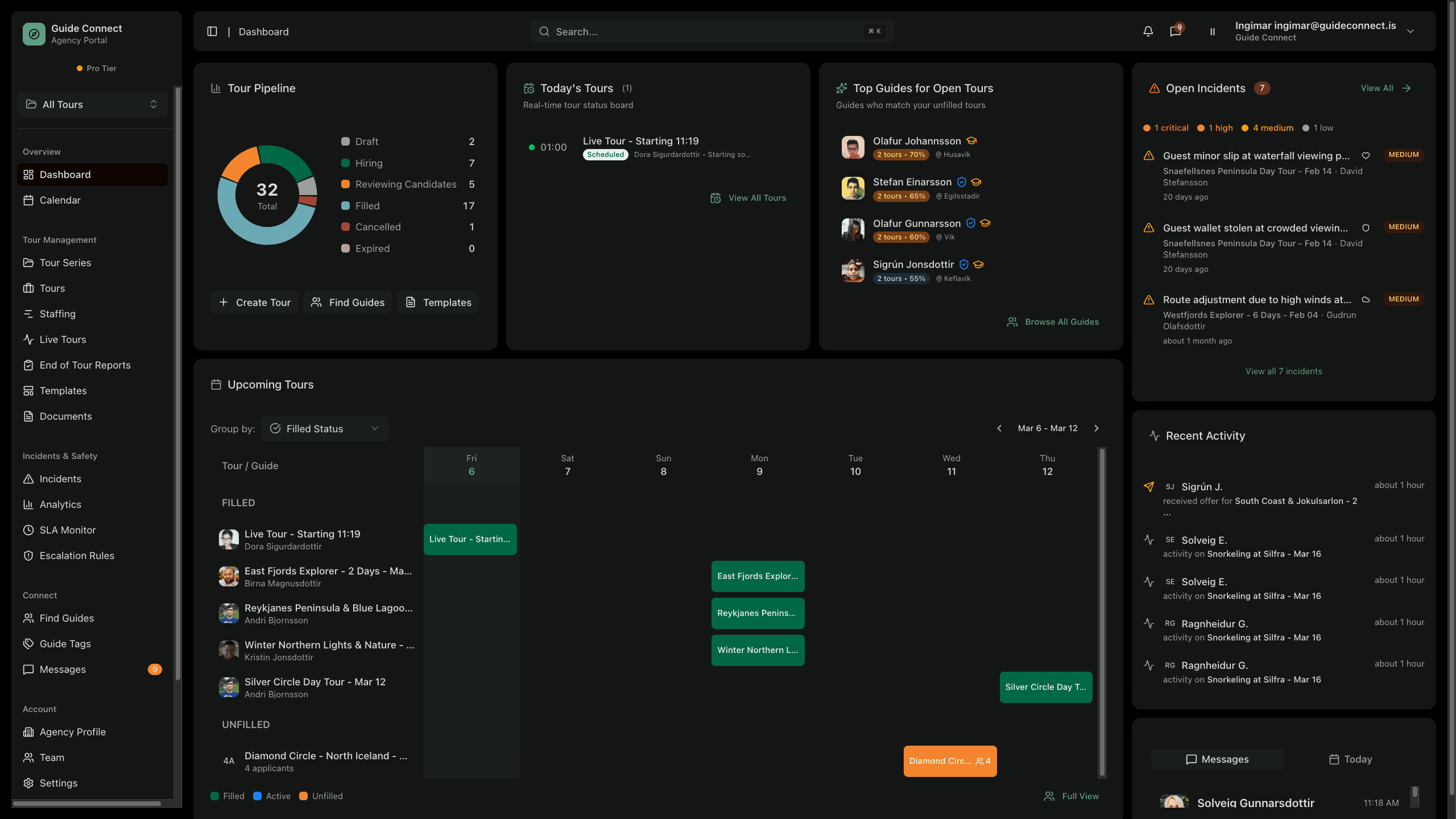 Allur reksturinn á einum skjá - 1