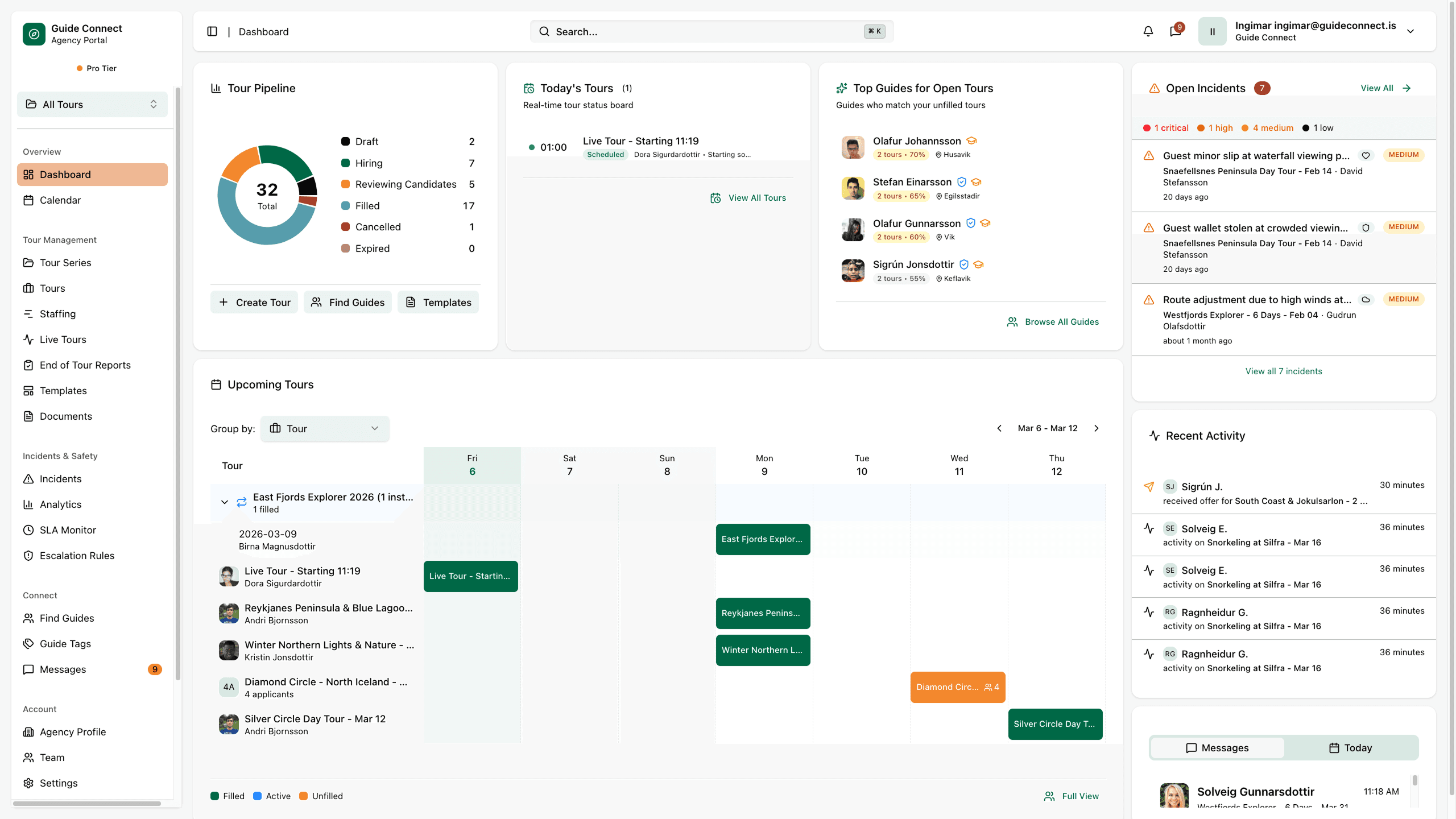 Allur reksturinn á einum skjá - 1